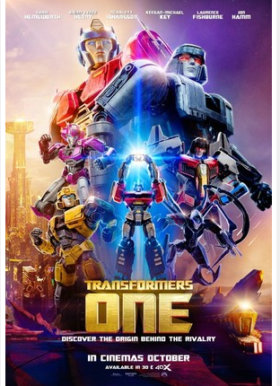 Transformers One in AMC&nbsp;Dolby